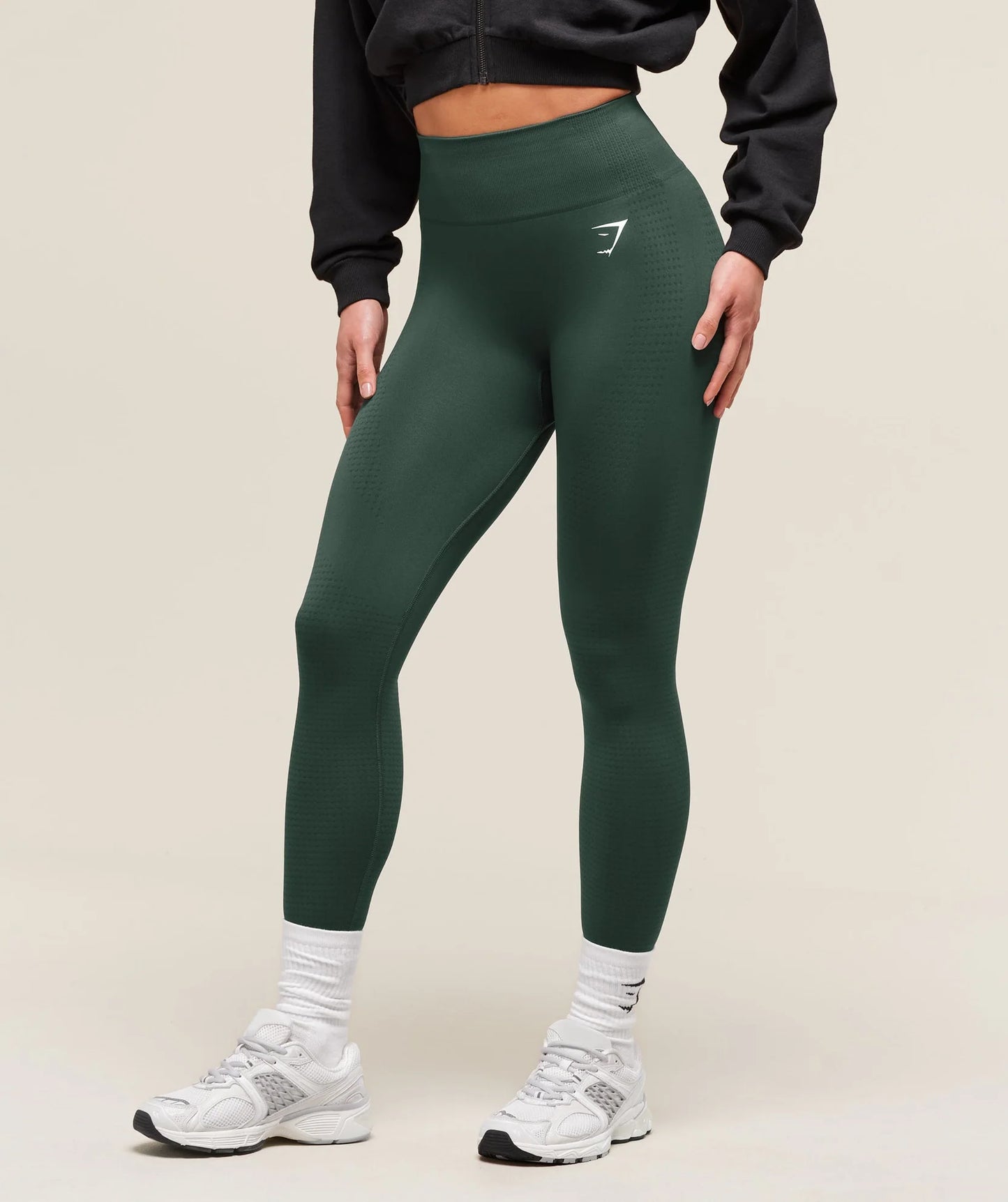 Leggings tela gruesa + push up