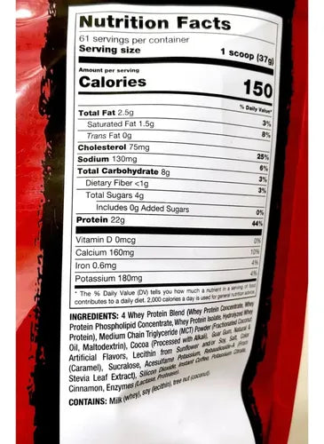 MUTANT WHEY 61 SERVS (5 LBS)