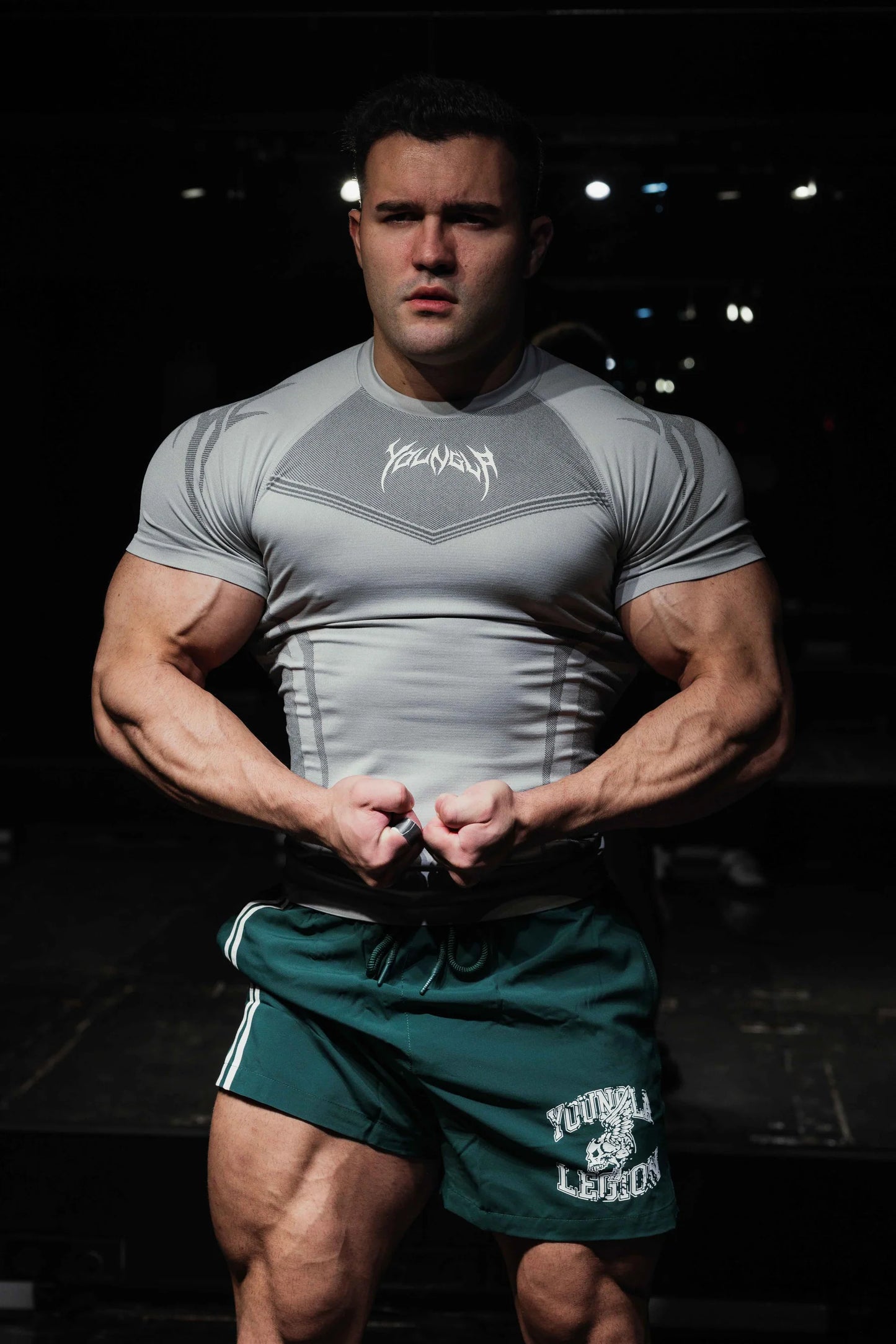 4041 Warrior compresión tshirt