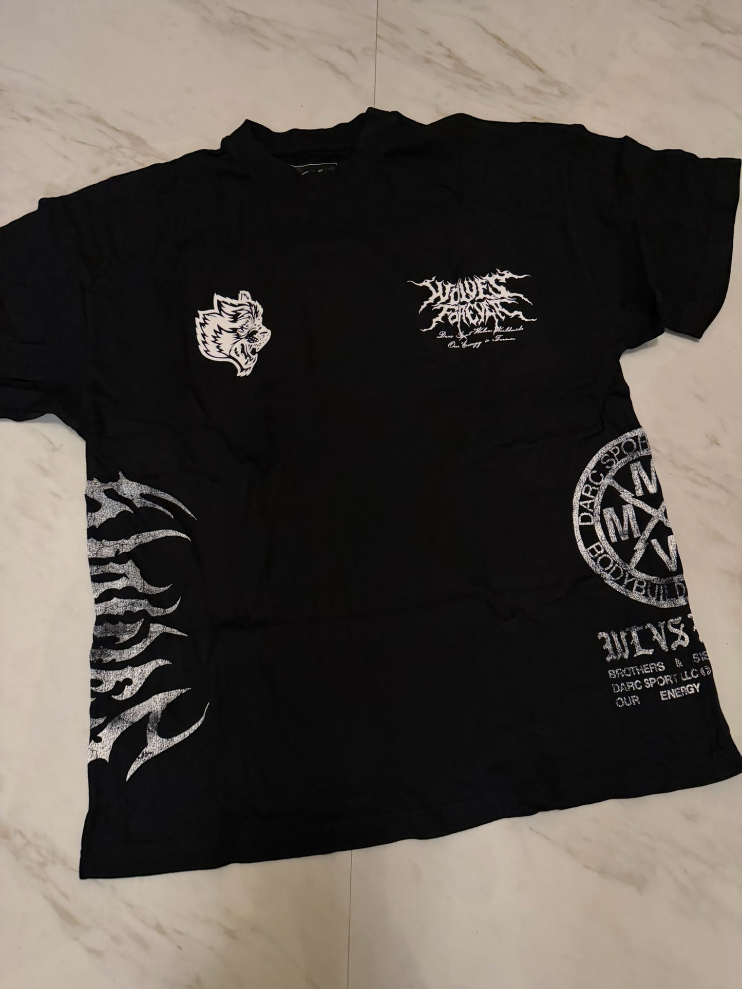 Darcsport premium tee x Naruto collection