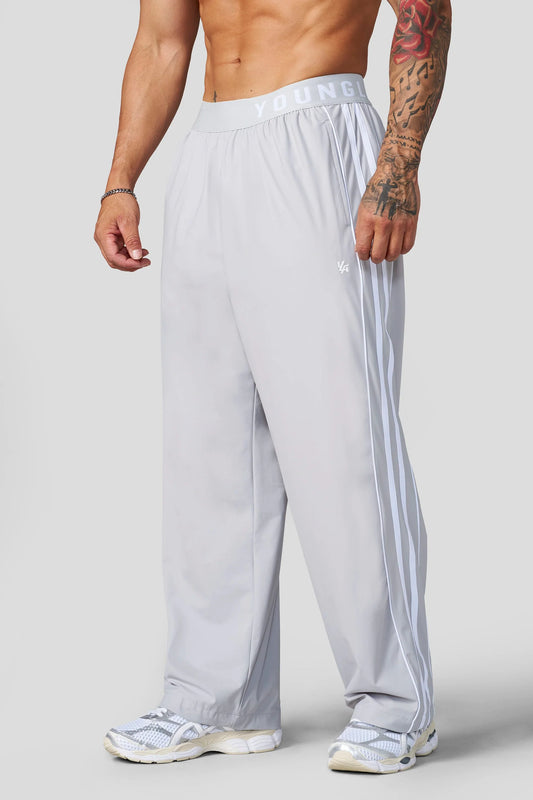 2024 - Lite Velocity Fitness Pants Light Grey YoungLa