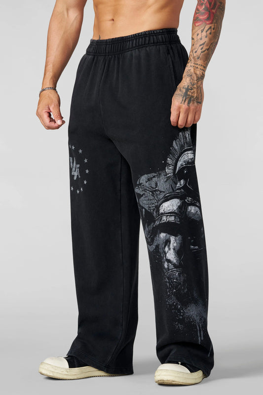 2097 - YLA x Axel - Spartan Sweats BlackGrey YoungLa
