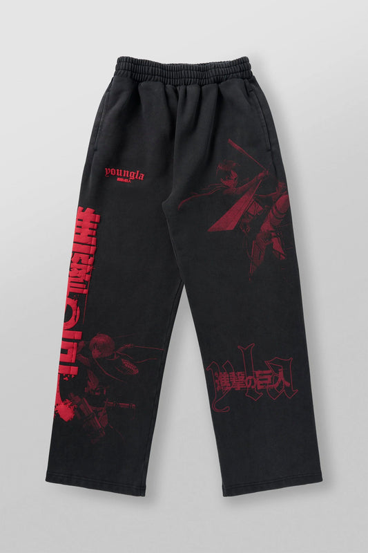2128 - AOT© x YLA Baggy Joggers