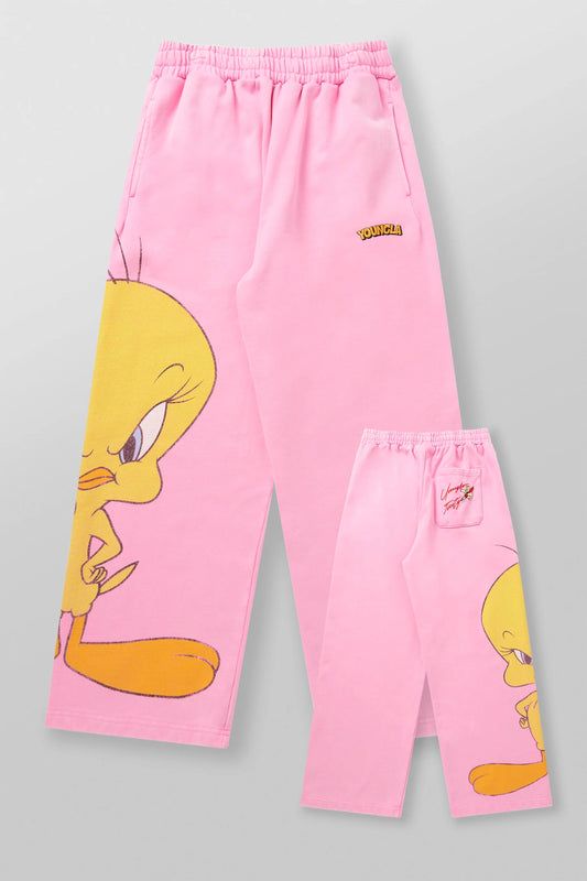 2169 - Looney Tunes Character Sweats Tweety P YoungLa