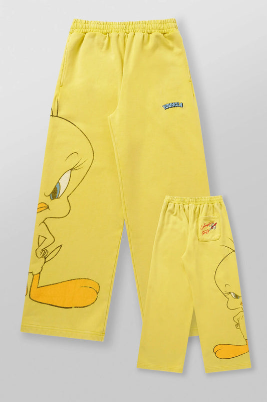 2169 - Looney Tunes Character Sweats Tweety YoungLa