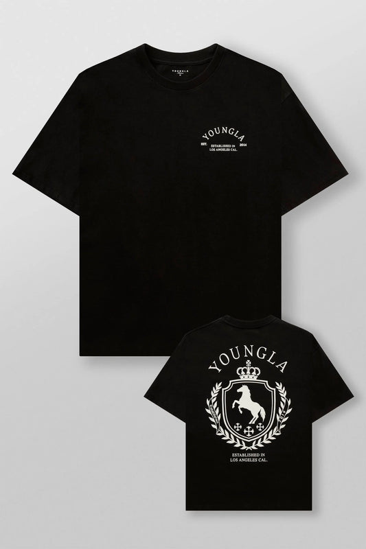 4268 - Old Money Tees Black Wash YoungLa