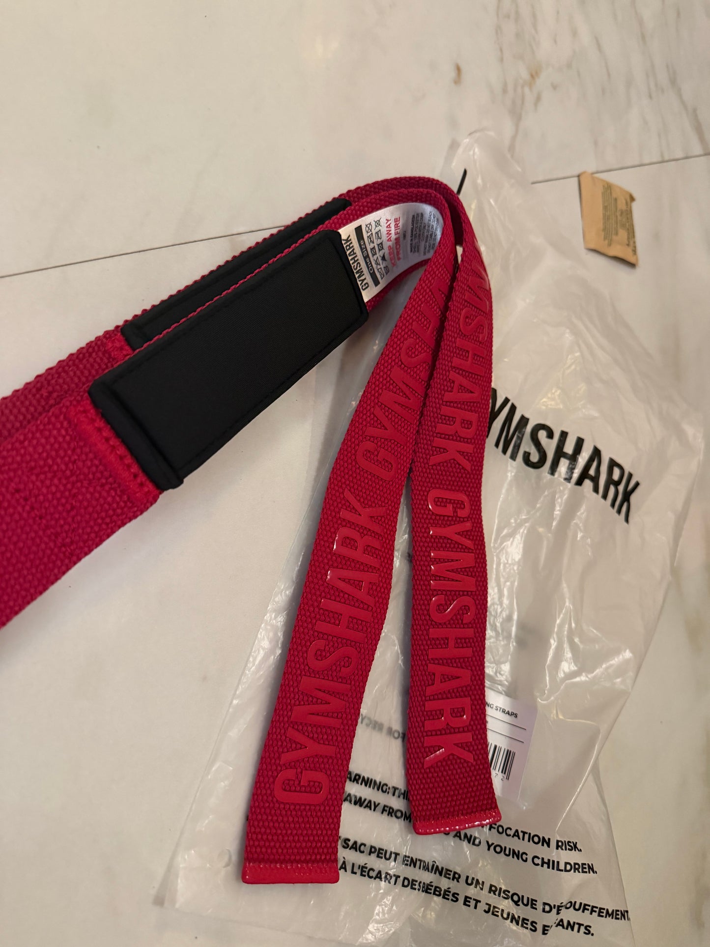 Straps gymshark Rosa
