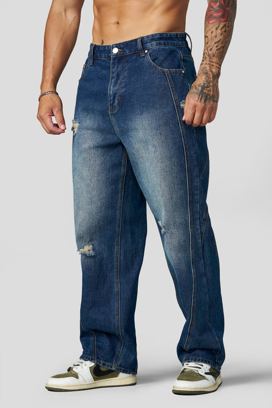 6057 - Downtown Denim Jeans Navy Wash YoungLa