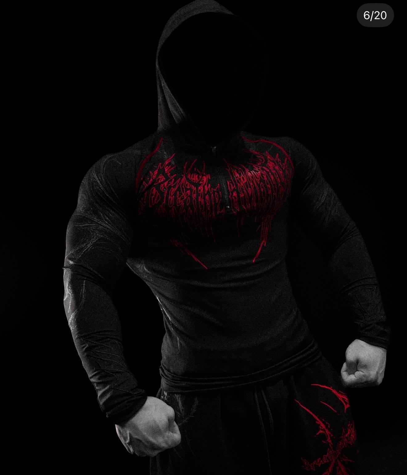 Hoodie compresion Nightmare BD