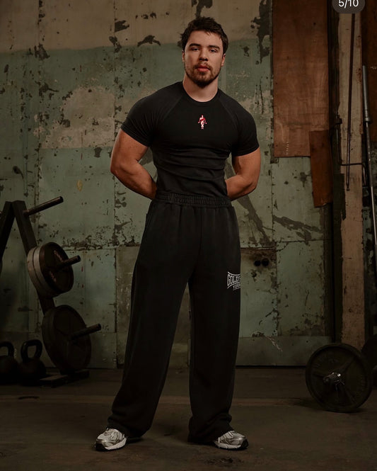Compresión golds gym black