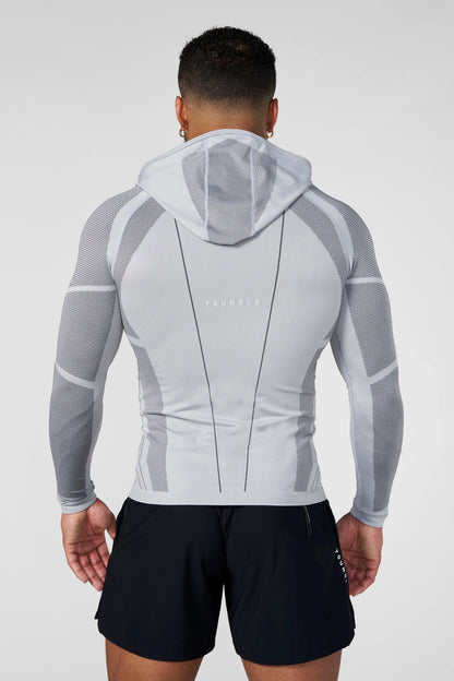8061 - Apex Compression Zip-Ups Grey