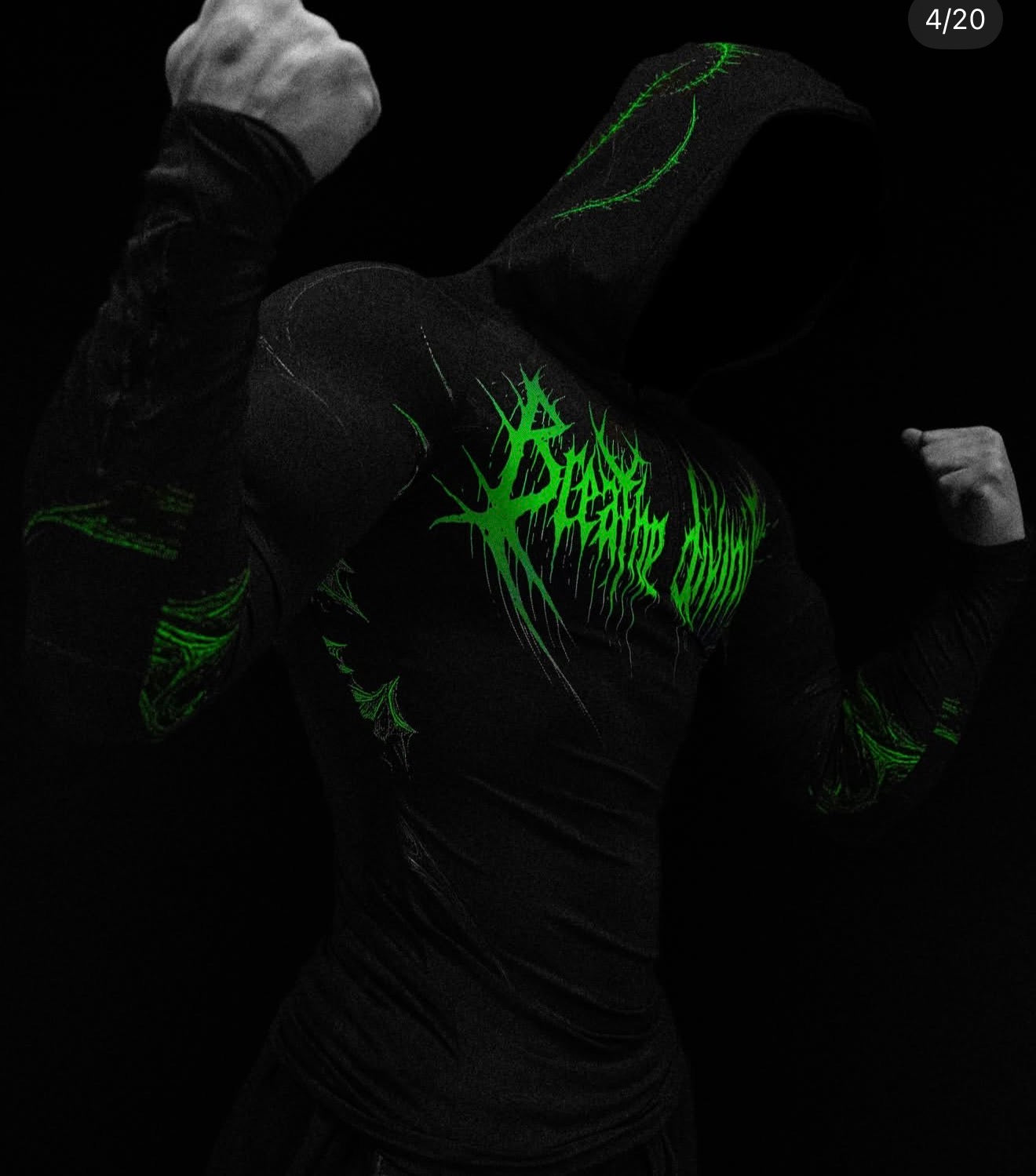 Hoodie compresion BreatheDivinity