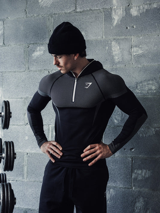 Hoodie gymshark onix