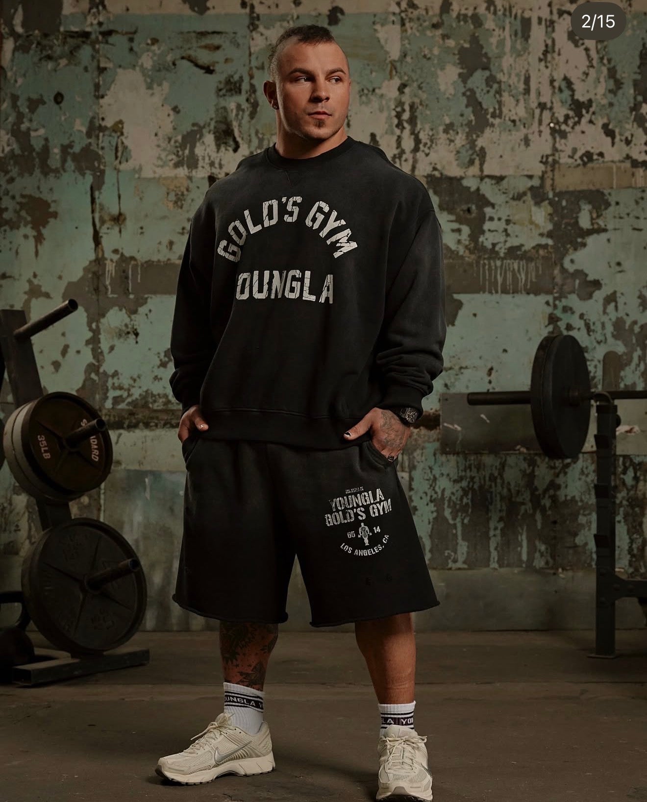 Chamarra Golds gym