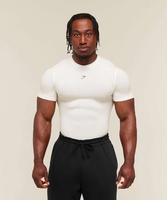 Super Soft Muscle Tee Gymshark White