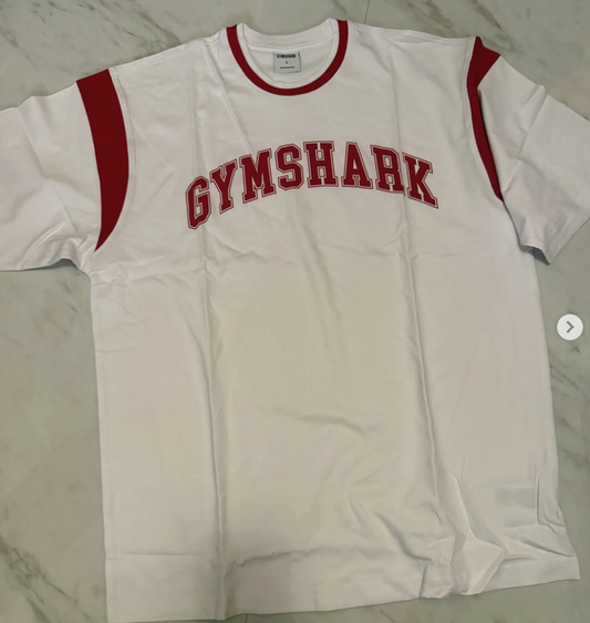 collegiate gymshark premium tee