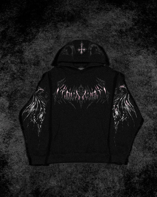 Nightfall Oversized pullover hoodie BLOSSOM Breathedivinity