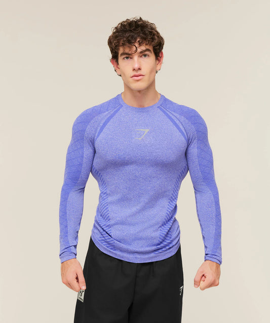 Devant Seamless Long Sleeve T-Shirt Gymshark