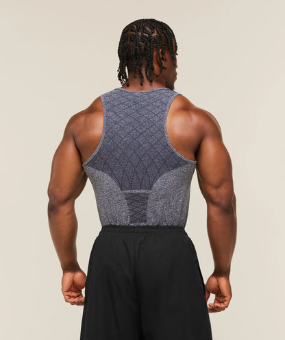 Devant Seamless Tank Blue Gymshark