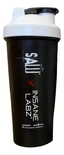 SHAKER SAW NEGRO TAPA BLANCA (20 OZ)