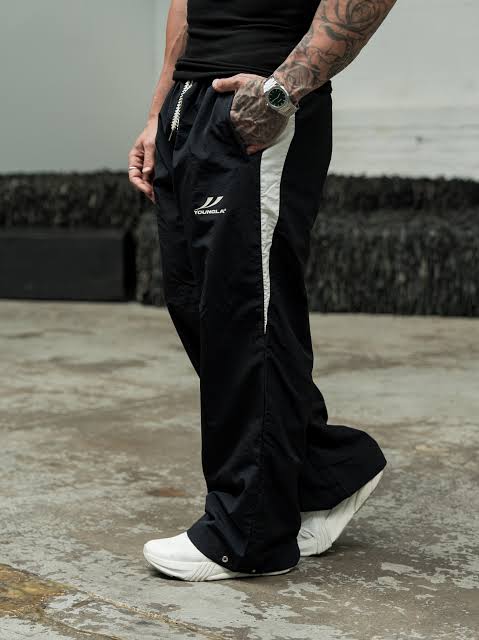 Track pants tela rompevientos