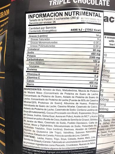 MUTANT MASS (15 LBS)