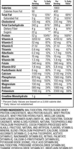 SUPER MASS GAINER (12 LBS)