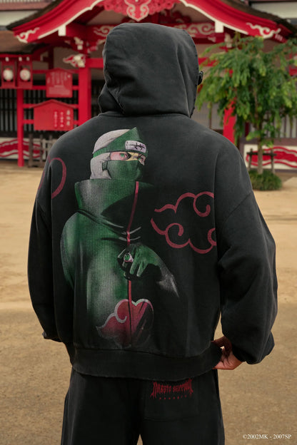 5083 - Naruto Stud Artwork Hoodies Kakuzu YoungLa