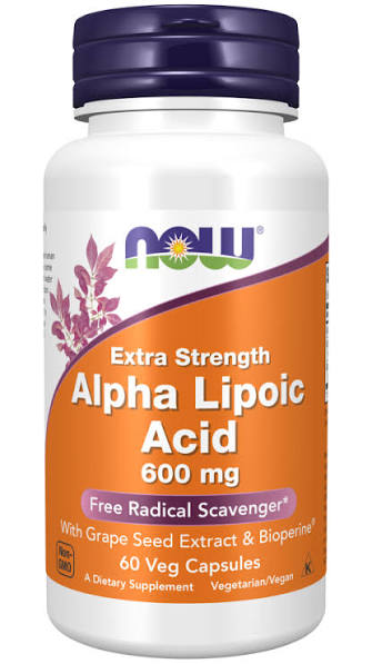 Alpha Lipoic Acid 600mg 60 vegcaps
