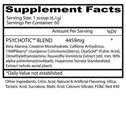 PSYCHOTIC BLACK (60 SERVS)