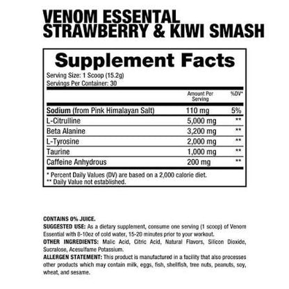 VENOM ESSENCIAL (30 SERVS)
