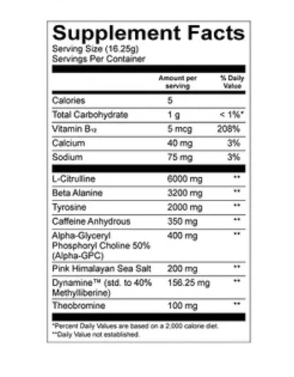 CBUM ESSENTIAL CHARGED (25 SERVS)