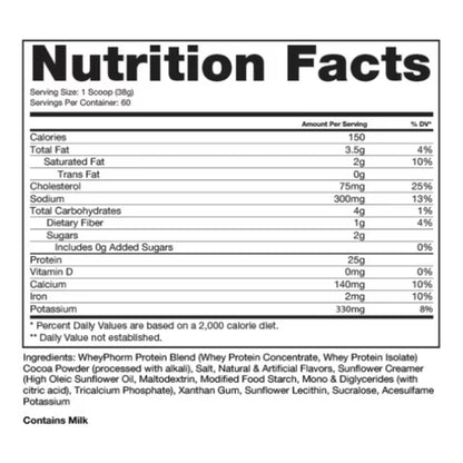 WHEYPHORM 60 SERVS (5 LBS)