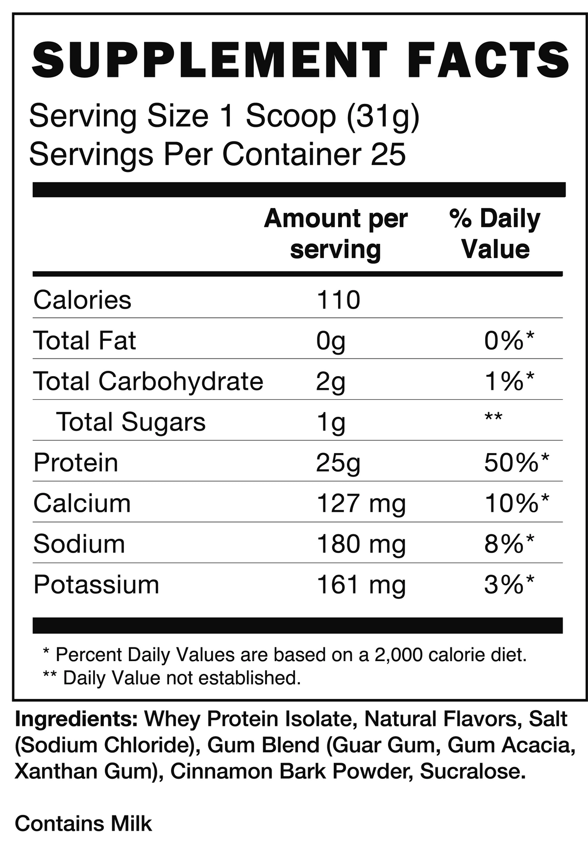CBUM ISO 25 SERVS (1.72 LBS)