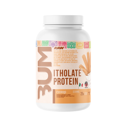 Raw Cbum Itholate Protein 2 lb churro