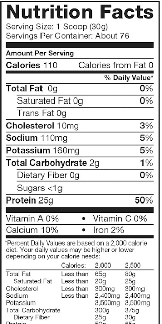 ISO 100 71 SERVS (5 LBS)