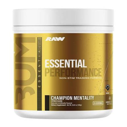 RAW PUMP Non stim 40/20 porciones Champion Mentality