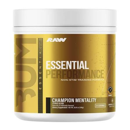 RAW PUMP Non stim 40/20 porciones Champion Mentality