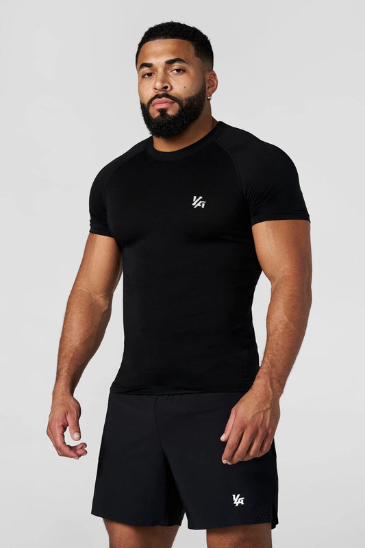 4016 - Natural Cotton Compression Tees YoungLa