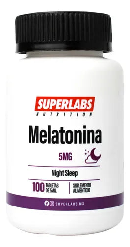 MELATONINA SUPERLABS 5MG (100 TABS)