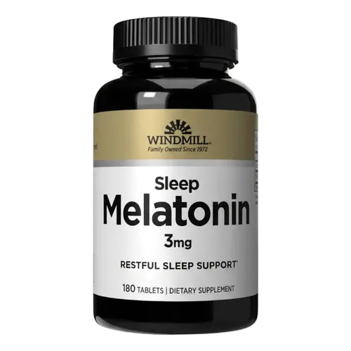 WHP SLEEP MELATONIN 3MG 180 TABS
