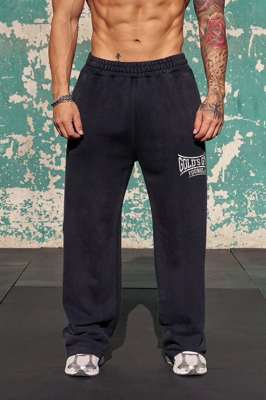 2052 - Gold's Iron Legacy Heritage Sweats Black YoungLa