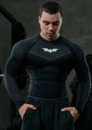 8004 - Batman Compression Longsleeves Youngla