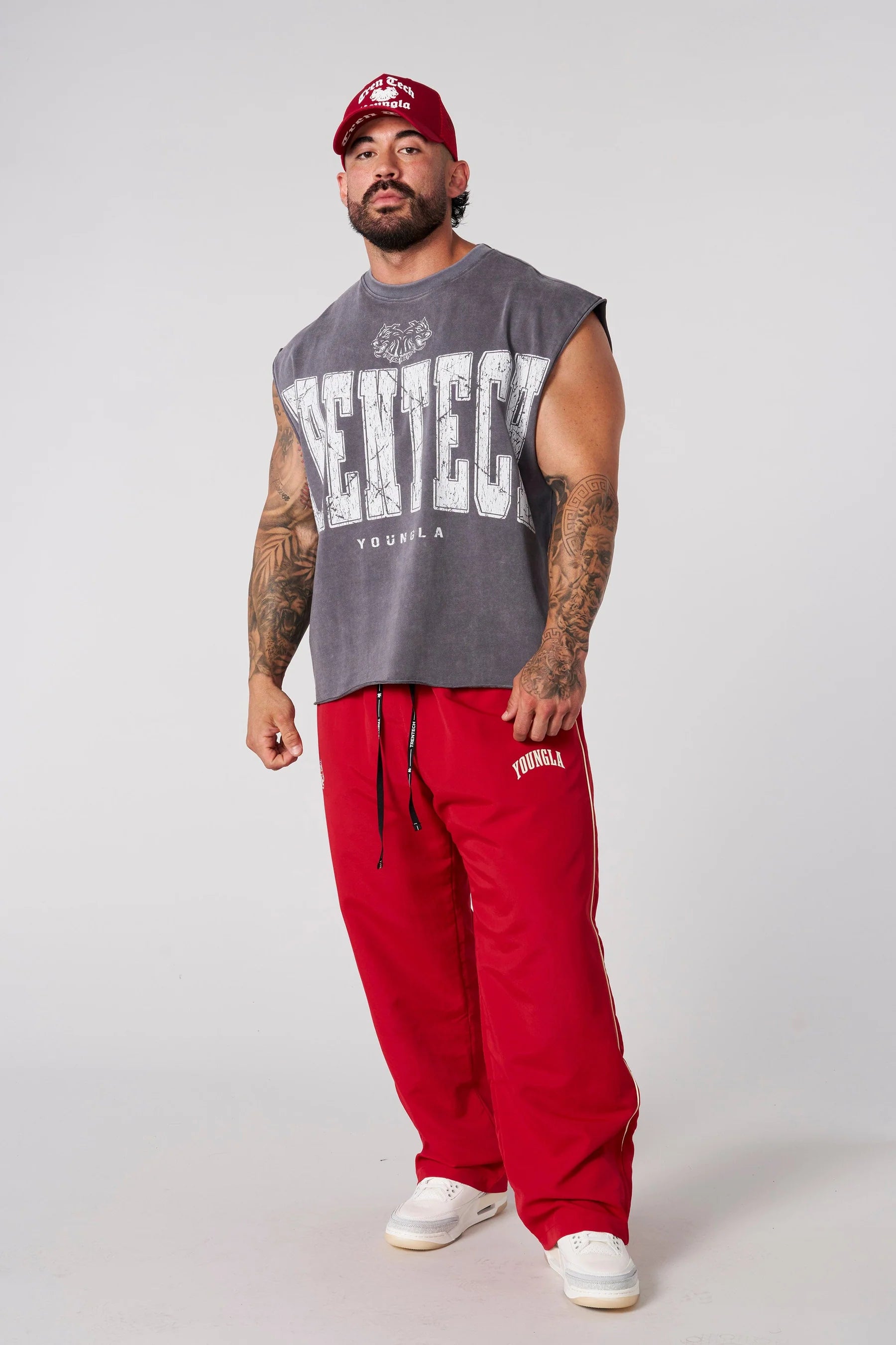 Tren Twins Badass Cut Tanks