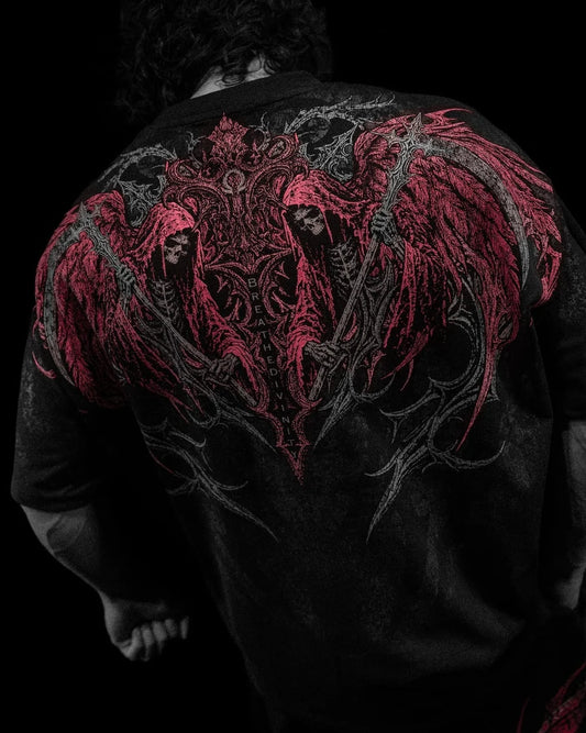 Blood Reaper Oversized T-shirt Bloodlust Breathedivinity