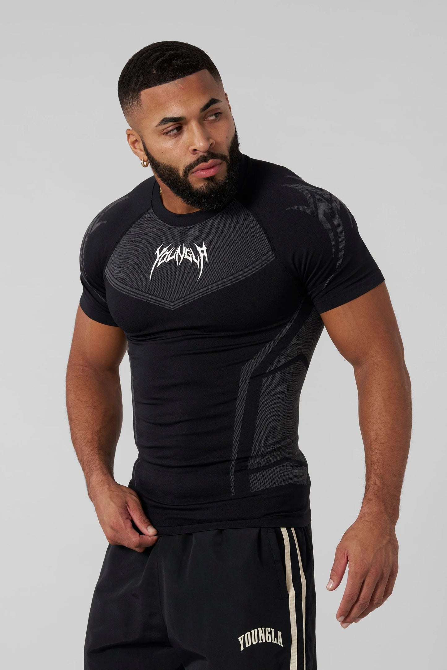 4041 Warrior compresión tshirt